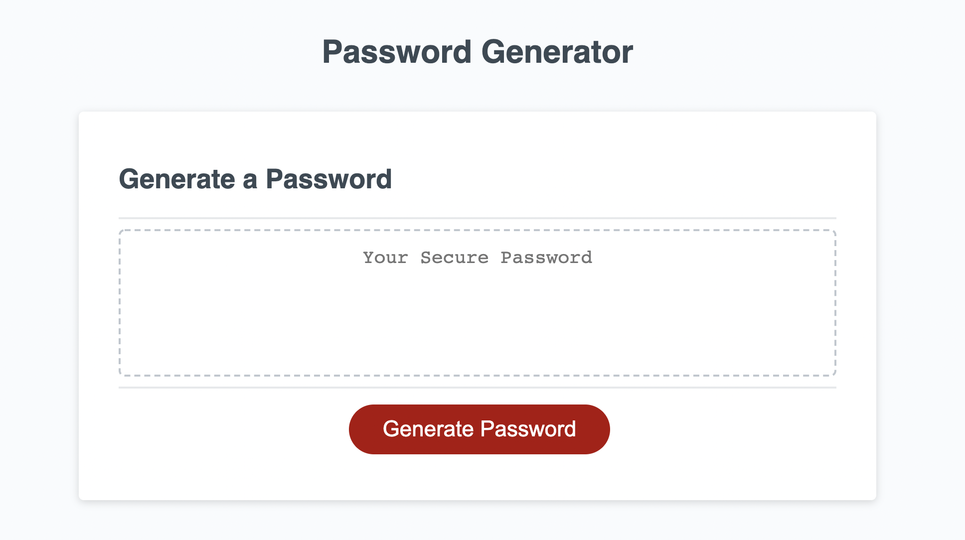 Password Generator Image